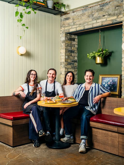 The team at Shirley's in Winnipeg