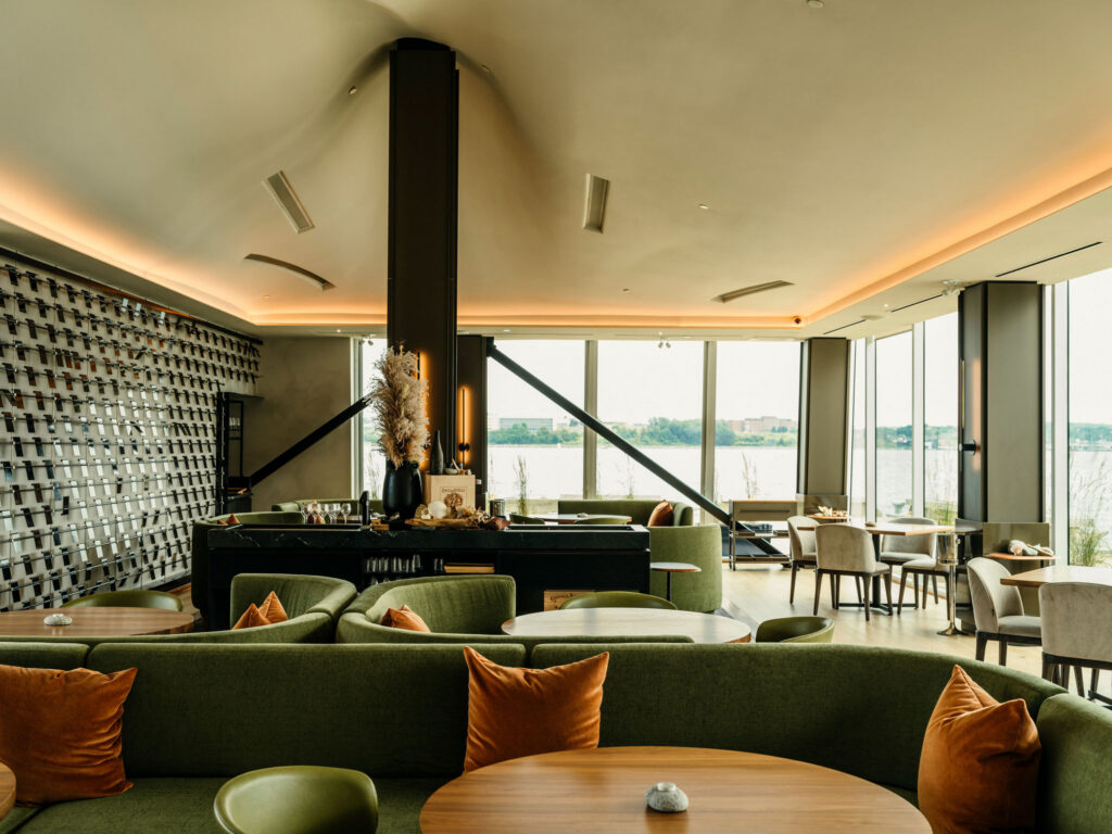 The interior at Mystic